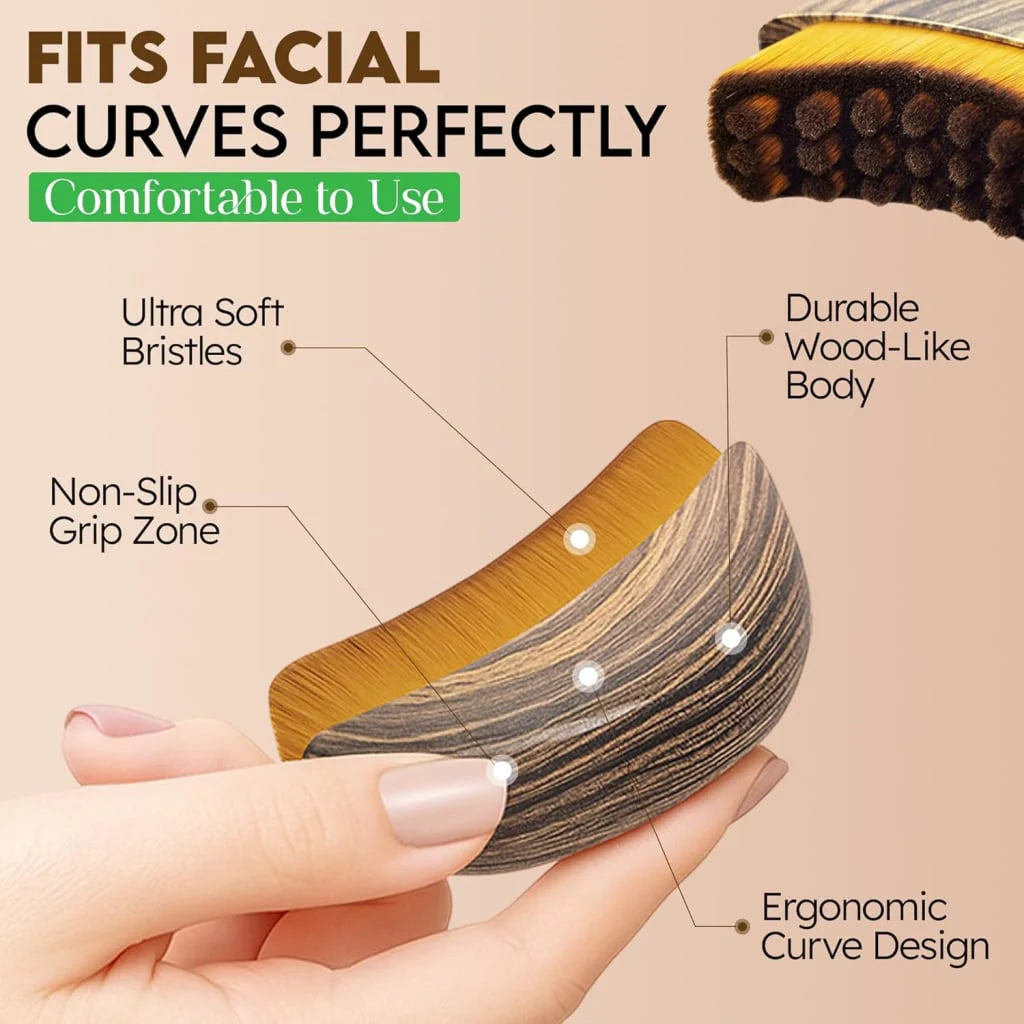 Nivara™ Lymphatic Contour Face Brush