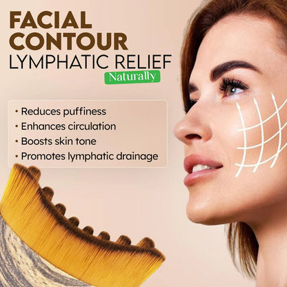 Nivara™ Lymphatic Contour Face Brush